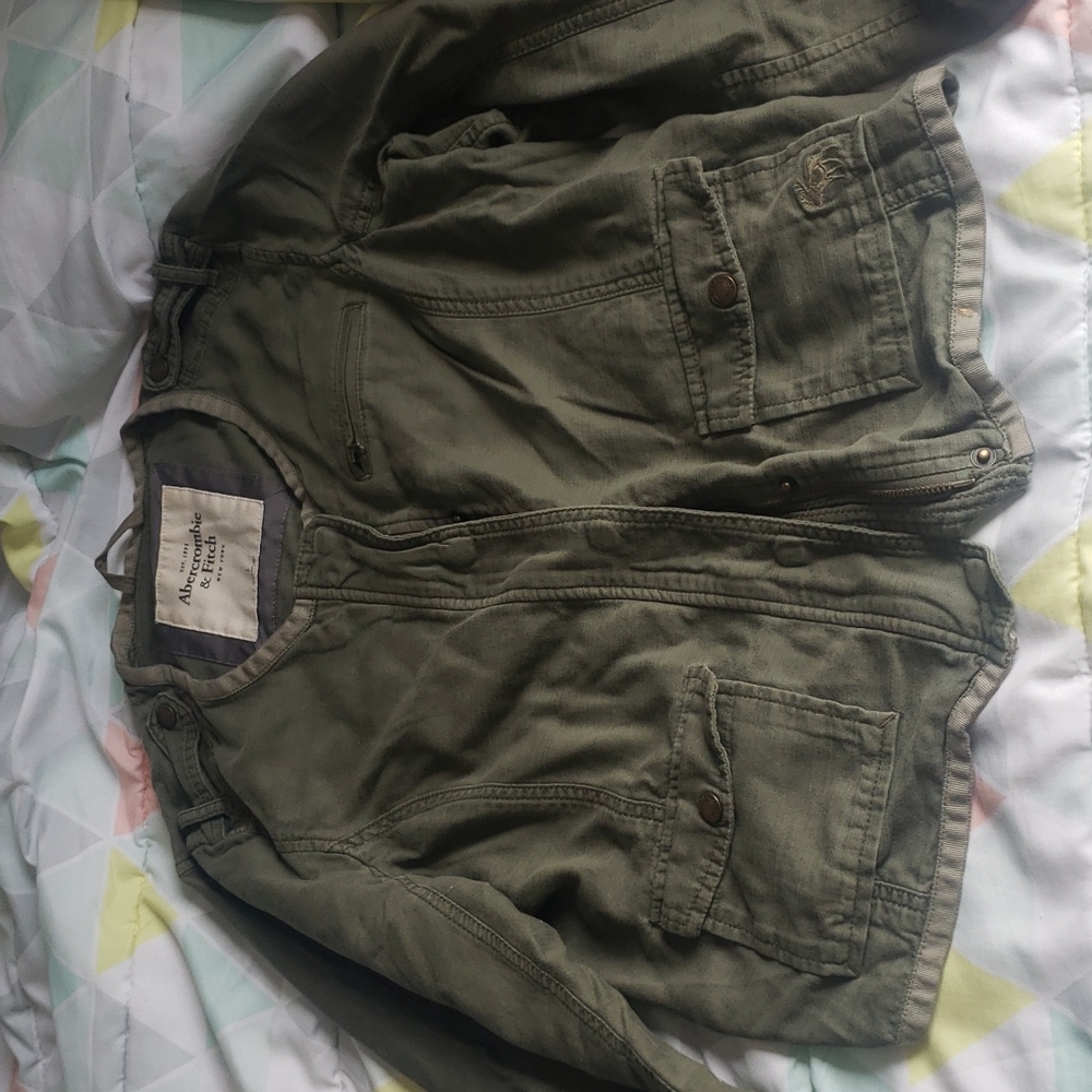 Army green jack
